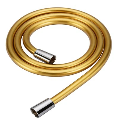 Wąż prysznicowy PVC kolor złoty luksus 59 za substytut głowy elastyczne prysznic ręczny