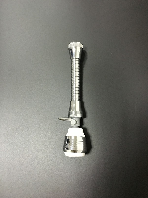 2 Functions Water Saving Sink Faucet Aerator With 360° Swivel Hose